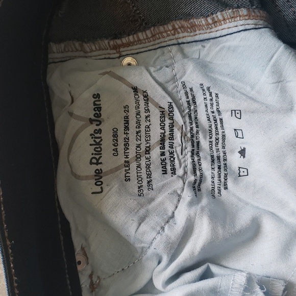3/$65 NWOT Ricki's cropped skinny jeans - Picture 4 of 7